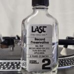 Vintage bottle of LAST Record Preservative