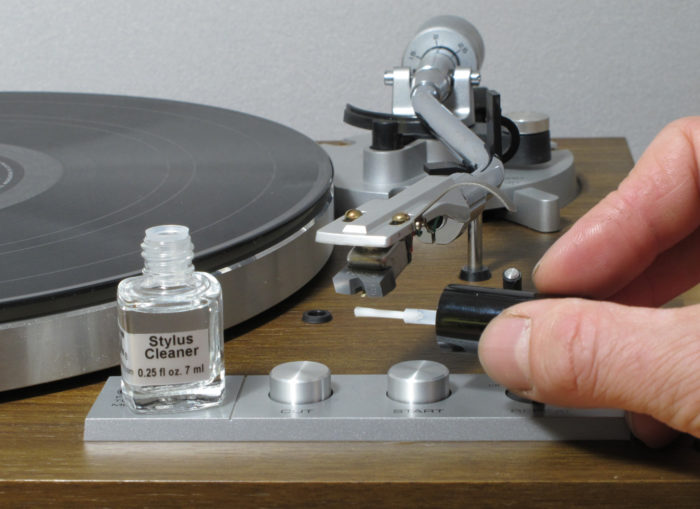 Turntable Lab: Triple Operation Vinyl Record Cleaning Brush —