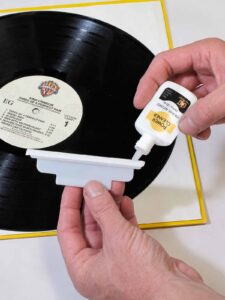 Power-Cleaning a Vinyl Record