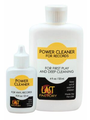 LAST Power Cleaner for Records, .75 oz and 4 oz.
