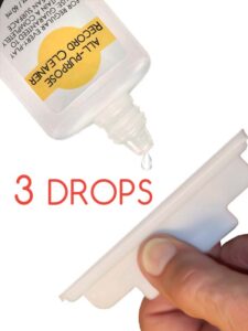 Just 3 drops does the job!