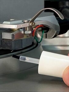 Stylast Stylus Treatment lengthens the life of the stylus by reducing friction with the groove