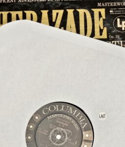 LAST Sticker or FIRST Sticker on vinyl record jacket