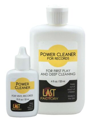 LAST Power Cleaner for Records, .75 oz and 4 oz.