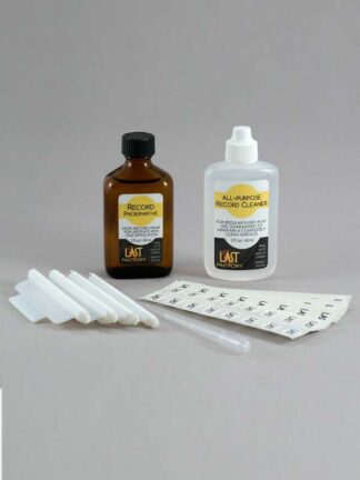 LAST Record Preservative and All-Purpose Record Cleaner Kit contents